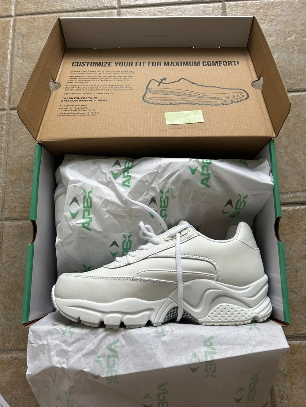Apex White Women's Sneakers